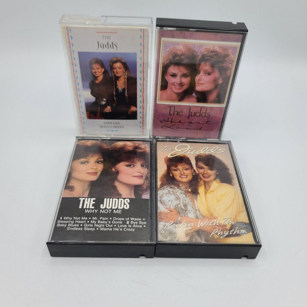 The Judds Cassette Tapes Lot 4 Country Heartland Why Not Me